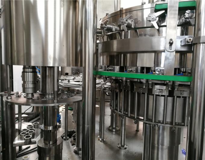 Automatic Glass Bottle Sparkling Water Carbonated Drink Filling Machine SUS304 Material 4