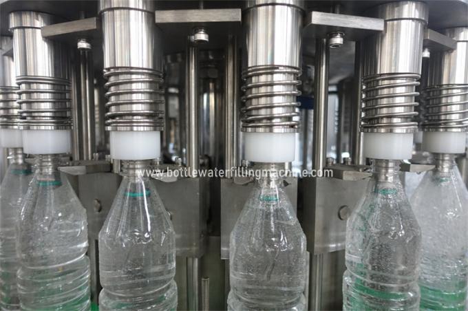 Otomatik Saf İçme Maden Suyu Dolum Makinesi PLC Kontrolü 2