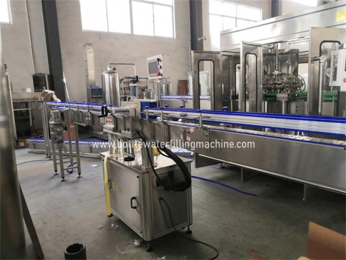 Cam Şişe Gazlı Meşrubat Durulama Dolum Makinaları 2000ml Üretim Hattı 1