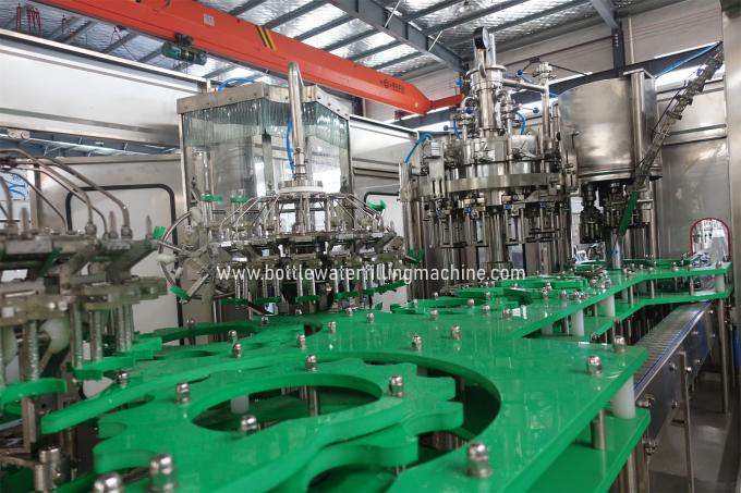 Cam Şişe Kola İçecek Dolum Makineleri 2000BPH Bira Soda Şişeleme Hattı 1