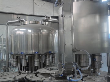 Pulp Juice Filling Machine / Mirinda Soft Drinks Automatic Liquid Filling Machine