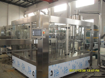 Pulp Juice Filling Machine / Mirinda Soft Drinks Automatic Liquid Filling Machine