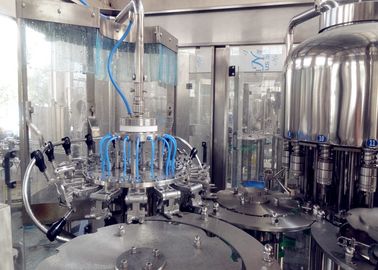Stainless Steel Automatic Bottle Filling Machine With PET Bottle Blowing
