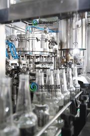 Glass Bottle Aseptic Carbonated Drink Filling Machine with 24 Filling Head
