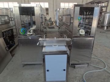 Auto Mineral Water Filling System 100BPH Bottle Washer Machine