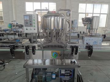 CE , SGS Auto Beer Cans Filling Euqipment 2000BPH  With Capping Machine