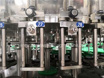 3 In1 Bottle Filling Machine / Soda Water Line Isobaric Beer Washing Filling Capping