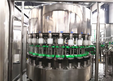250ML Glass Bottle Filling And Capping Machine Fruit Juice Plant For Large Capacity