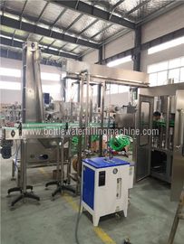 Glass Bottle Filling Twist Off Sealing Packing Machinery, Small Juice Production