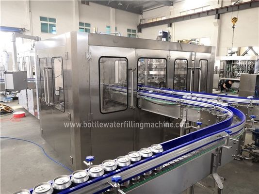 SS316 Multihead 6000cans/H Aluminium Beer Can Filling Machine