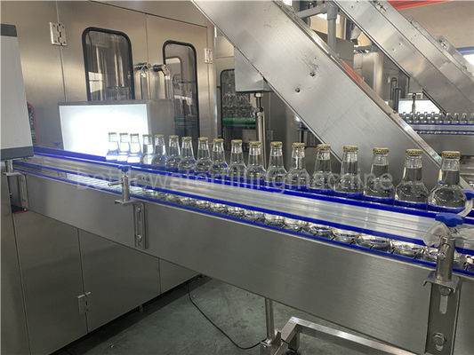 2000BPH 2000MLJuice Glass Bottle Filling Capping Machine