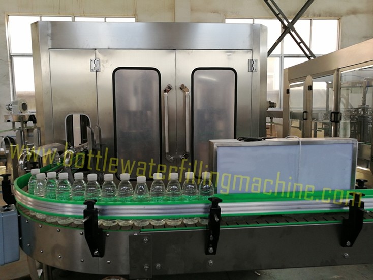 Stainless Steel Beverage Filling Equipment / Liquid Bottle Filling Machine