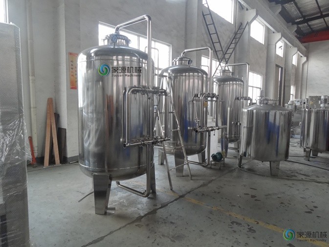 Mineral Water Purifying Machine Semi Automatic UF Water Treatment