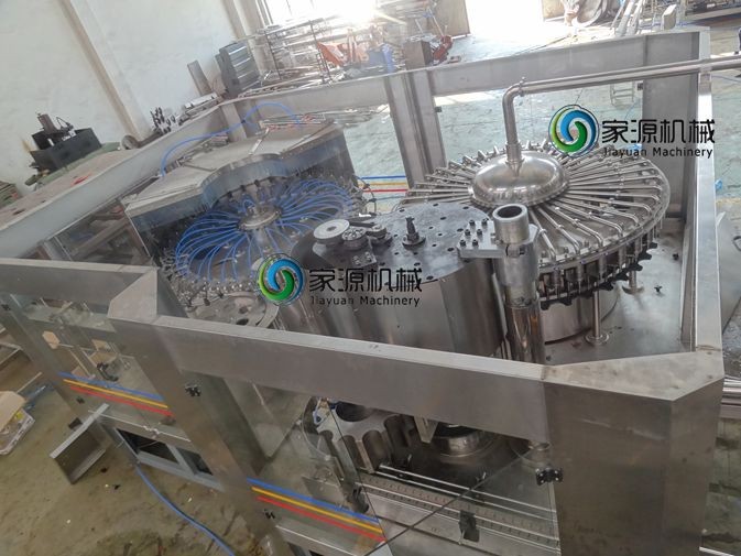 Round Automatic Bottle Filling Machine 50 Head Juice Filler Machine